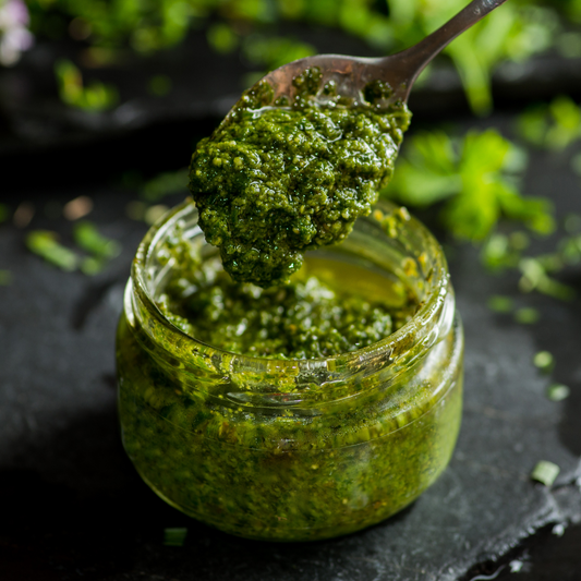 Pesto Recipe with Pine Nuts
