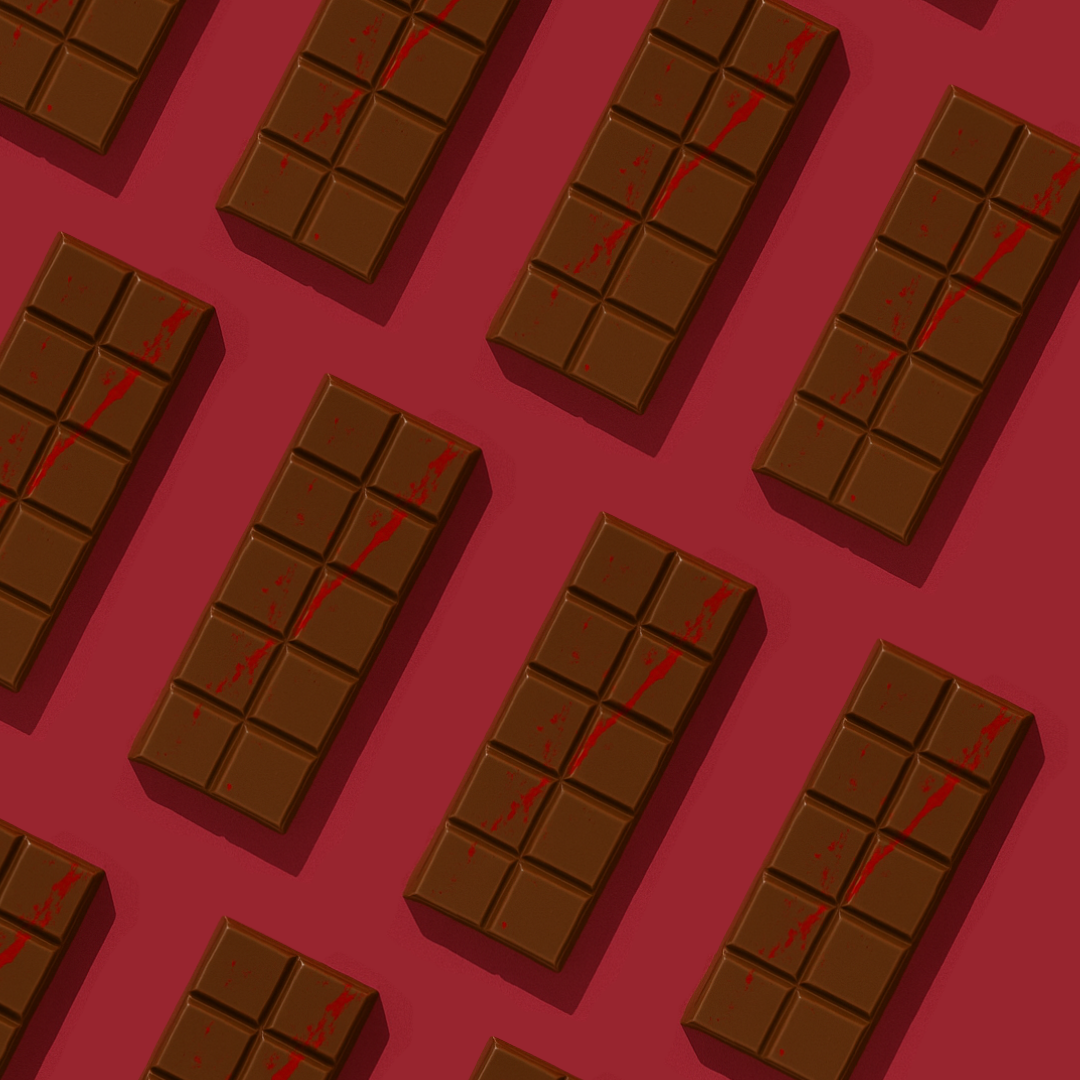 Milk Chocolate Bar with PB & Jelly & Kataifi Filling | Artisan Gourmet Chocolate | Handmade Dessert Bar