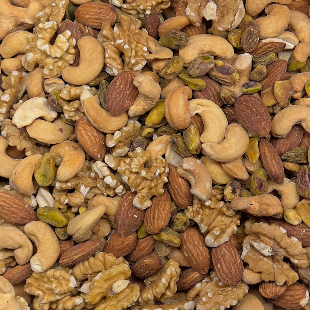Dry Roasted Mixed Nuts (Unsalted)