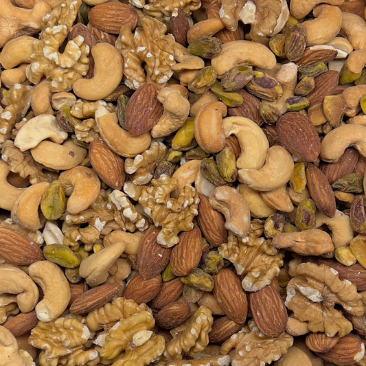 Dry Roasted Mixed Nuts (Unsalted)