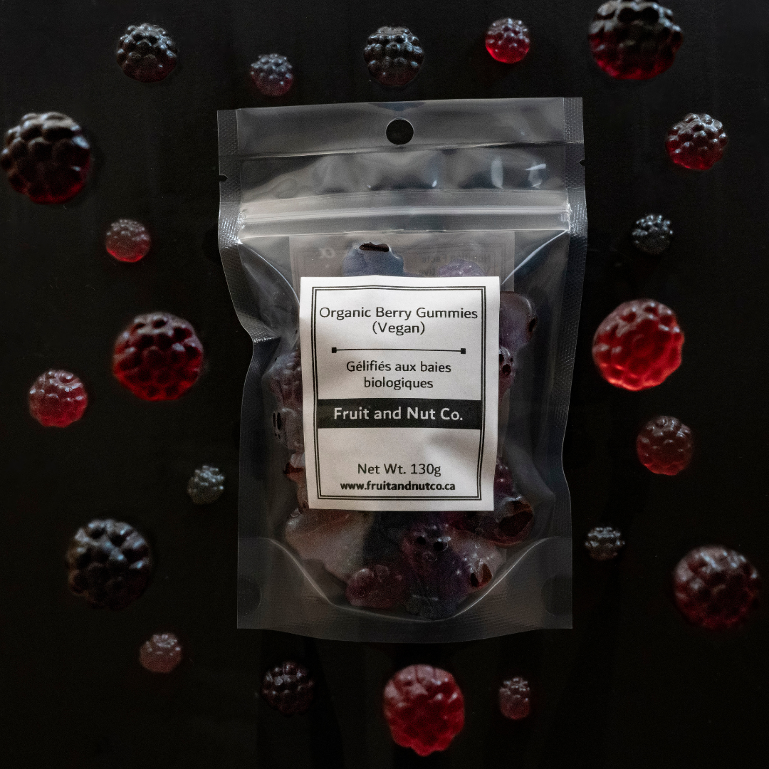 Organic Berry Gummies (Vegan) - Sugar Reduced