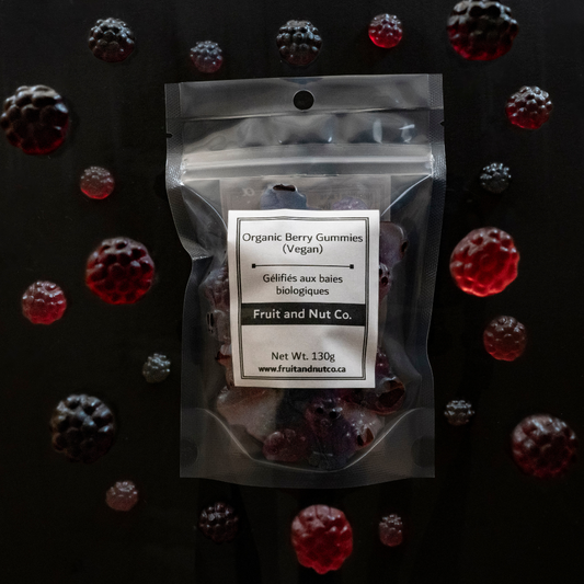 Organic Berry Gummies (Vegan) - Sugar Reduced