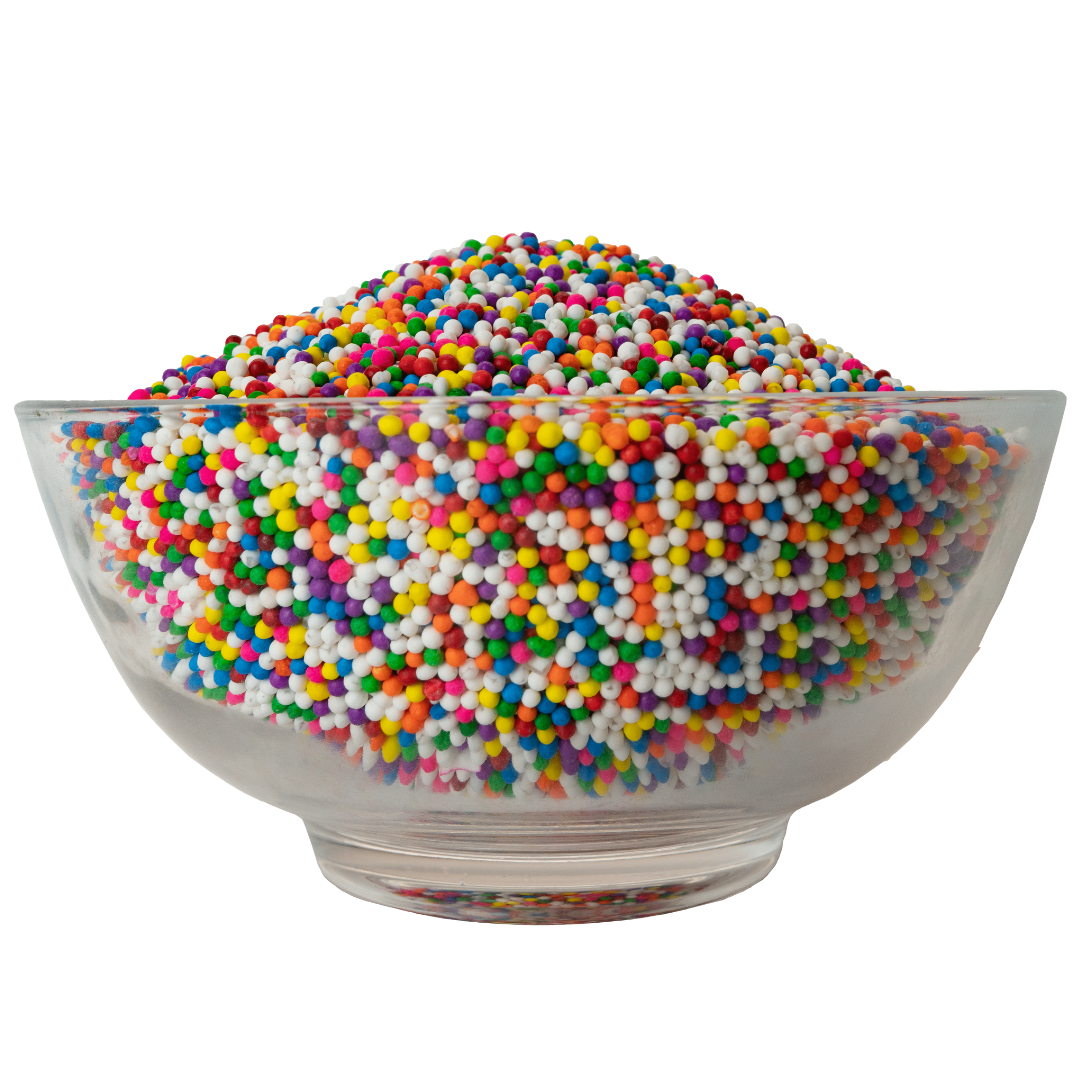 Rainbow Nonpareils Sprinkles