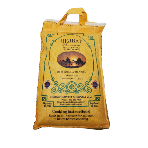 Hejrat Golden Sella Basmati Rice
