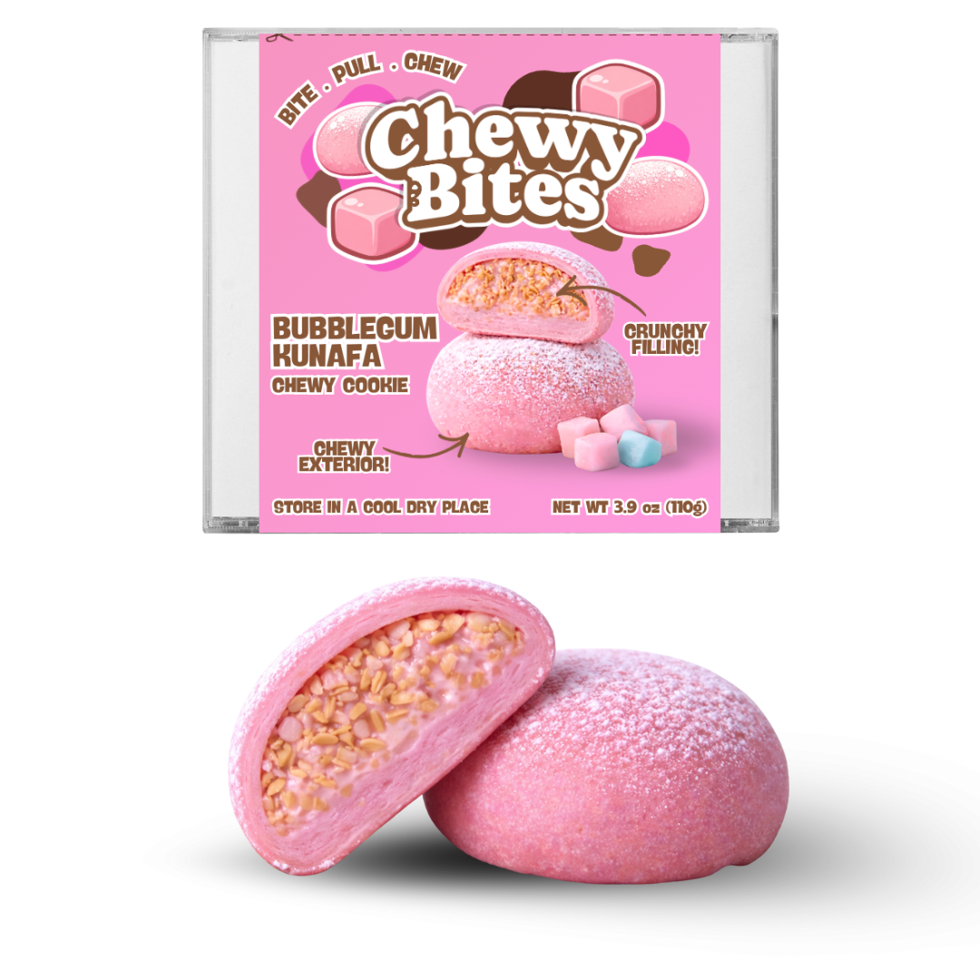 Dubai Chewy Cookie - Bubblegum Kunafa