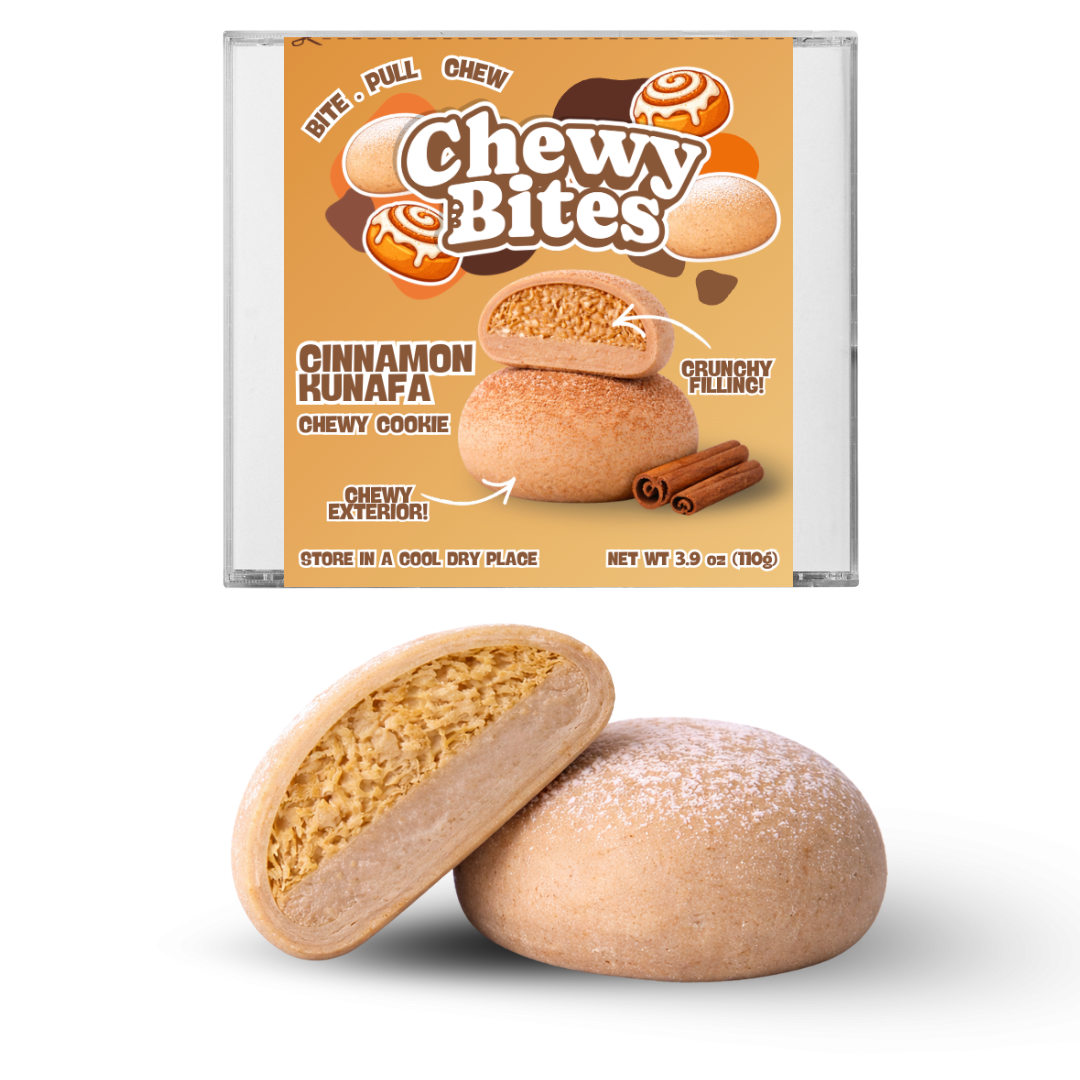 Dubai Chewy Cookie - Cinnamon Bun Kunafa