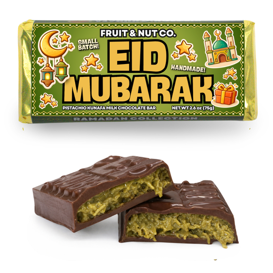 Eid Mubarak - Pistachio Kunafa Milk Chocolate Bar
