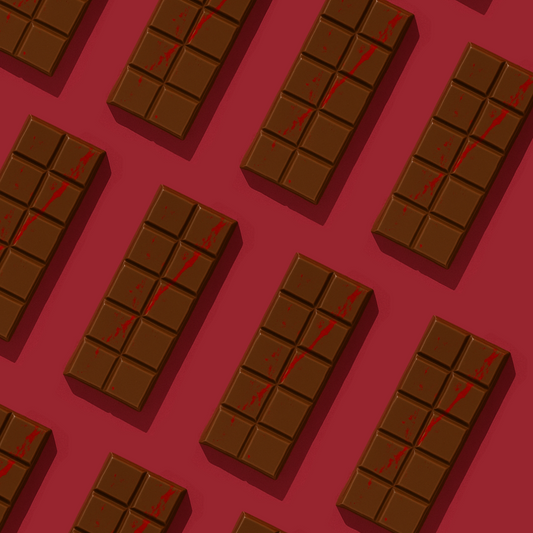 Milk Chocolate Bar with PB & Jelly & Kataifi Filling | Artisan Gourmet Chocolate | Handmade Dessert Bar