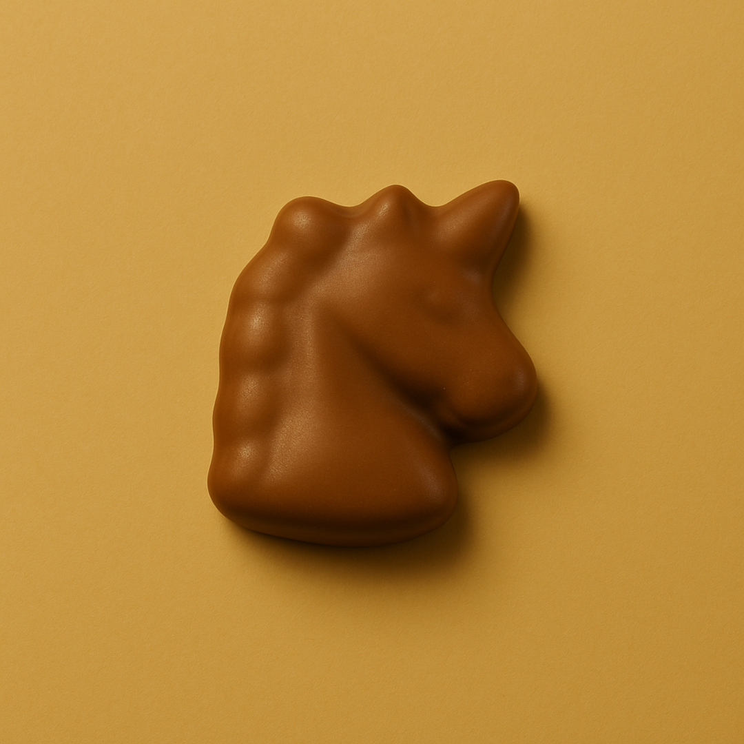 Milk Chocolate Gummy Unicorns