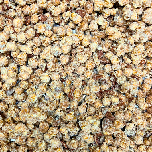 Pumpkin Pecan Caramel Corn