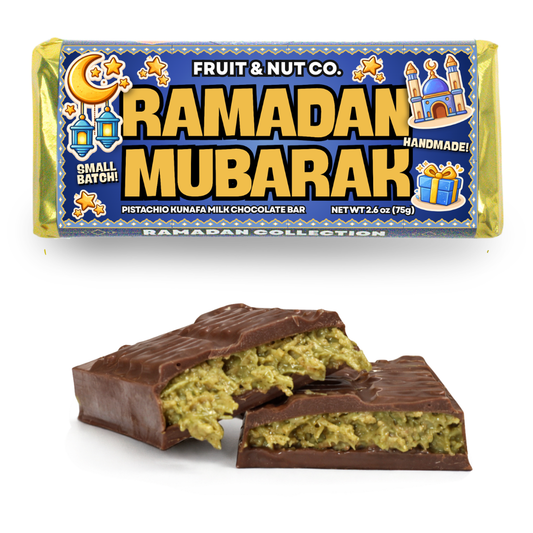 Ramadan Mubarak - Pistachio Kunafa Chocolate Bar